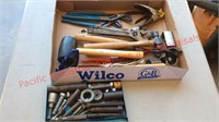 Box of misc tools