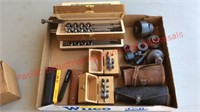 Box of misc, punch/bits