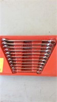 Shop On box end wrench set - SAE