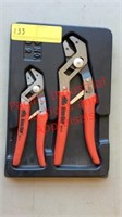 Mac Tools Robo Grip Pliers set