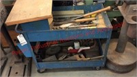 Rolling Tool Cart w/ contents