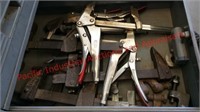 Misc drawer of clamps