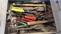 Misc drawer of shears