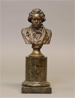 Gladenbeck Bronze Statue of Beethoven