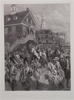 [American Revolution]  Large Photogravure