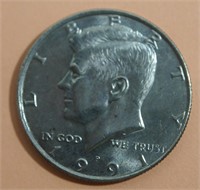 1991 Kennedy Half Dollar