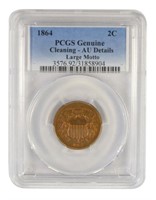 PCGS 1864 Two Cent Piece