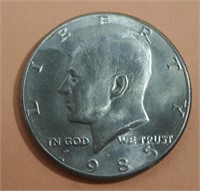 1985 Kennedy Half Dollar