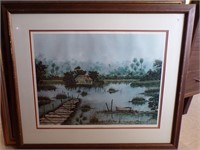 Signed K. Miller "Low Country Haven" 66/99