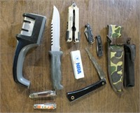BUCK KNIFE 639X, NRA KNIFE, FROST CUTLERY, MORE