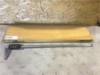 24" Digital Caliper w/Wood Case