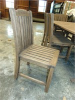 (2) Royal Teak Patio Chairs
