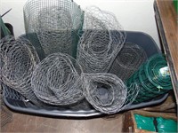 Rolls of Misc. wire and fencing