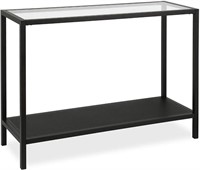 Henn&Hart Metal Mesh Shelf Console table