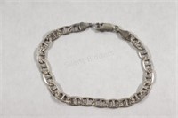 .925 Italy Sterling Ladies Chain Link Bracelet