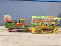 Vintage Monkey Train Toy