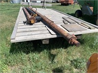 2 augers with hydraulic motors