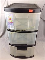 Store n stow plastic drawers 3 layer