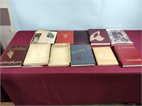 Lot of books including lwgend 1940 and Indiana