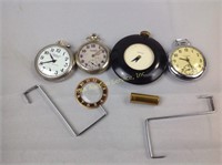 Antique pocket watches: Westclox, Sturdy, and