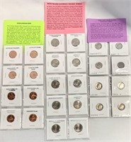 3 Assorted Collectible Coin Sets