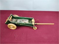 Wooden wagon model