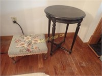 Occasional Table and Foot Stool