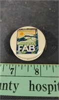 Early Colgate Fab Celluloid Tape Measure