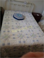 Blue Quilt and Cushion