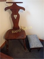 Butler's Chair and a Stool