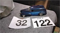 Limited edition 1946 Chevy hot rod metallic blue