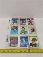 1982-83 OPC 23 hockey cards