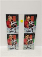 Stan Mikita hall of fame 4 cards