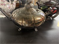 SILVER PLATE TEAPOT