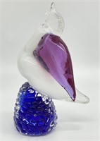 Pelican Art Glass Sculpture
