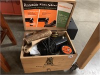 RONSON ELECTRIC SHOE POLISHER AND BOX