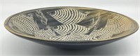 Large Carved Soapstone Fish Bowl