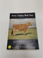 1943 jersey judging booklet canadian jersey