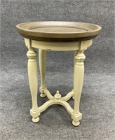 Modern Old World Style End Table