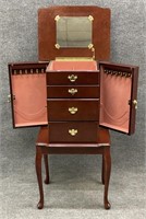 Jewelry Chest on Stand