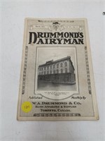 1917 drummond's dairyman magazine