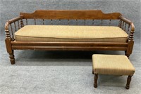 Antique Jenny Lind Settee/Day Bed