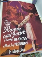 large 1950's romeo and juliet original ballet