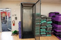Steel Wire Security Cage, 4'x3'x7'-8"