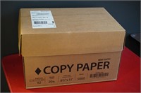Case of Staples 8-1/2"x11", White Copy Paper