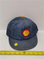 vintage shell dealer baseball hat
