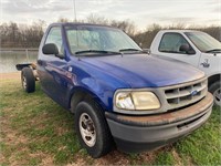 1998 Blue Ford F-150 NO BED