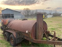 Custom Built Tar Trailer