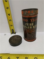 goodyear tire repair kit 1920's toronto