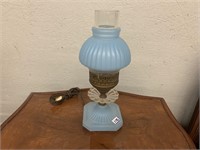 SMALL GLASS OIL LAMP